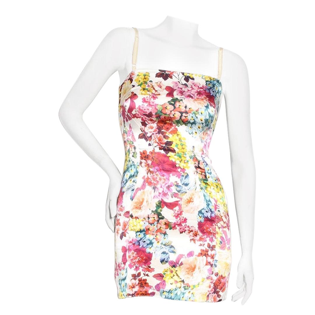Dolce & Gabbana Floral Mini Dress Circa 2011