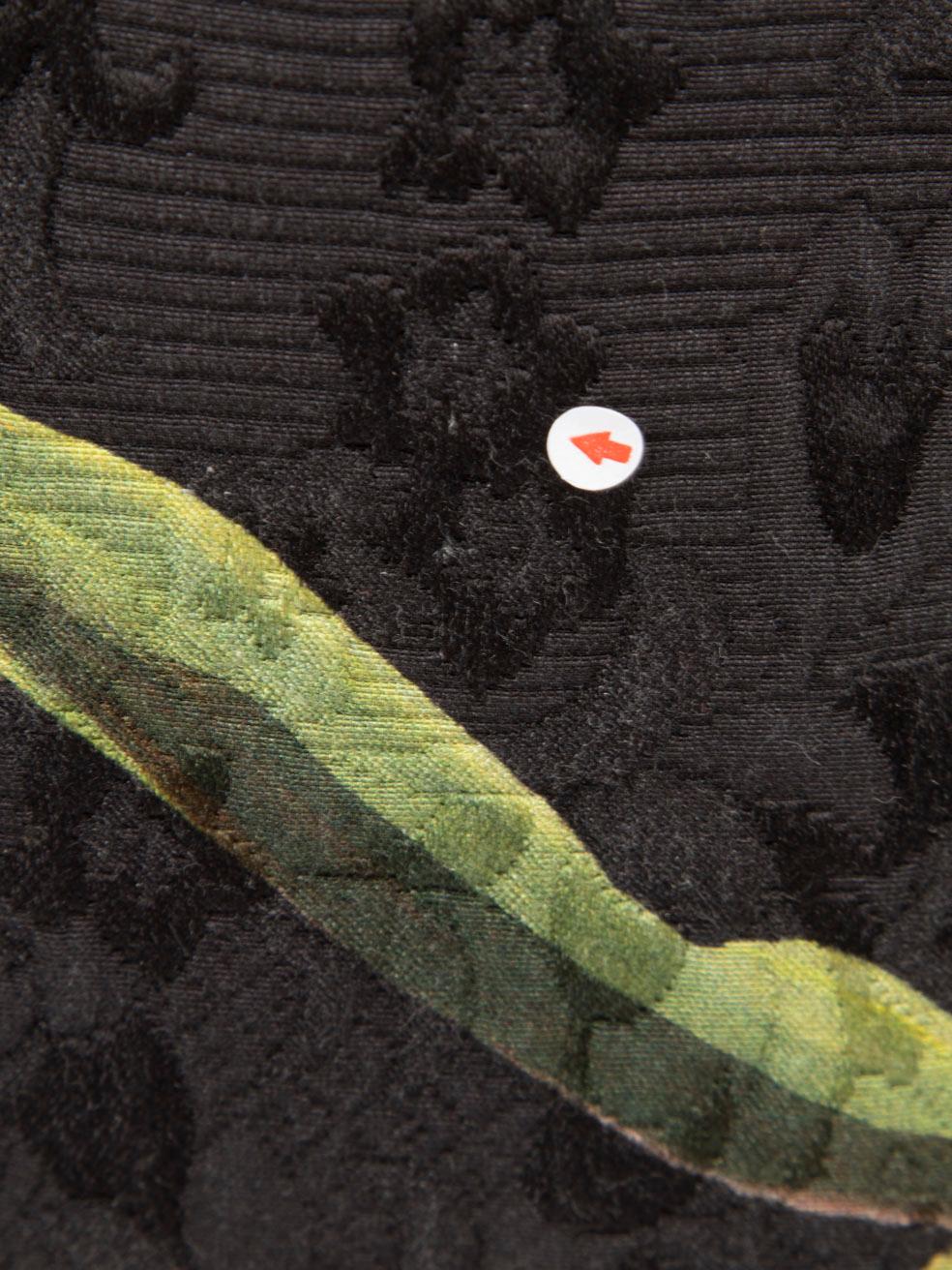 Dolce & Gabbana, cappotto con stampa floreale e cintura, taglia S 5
