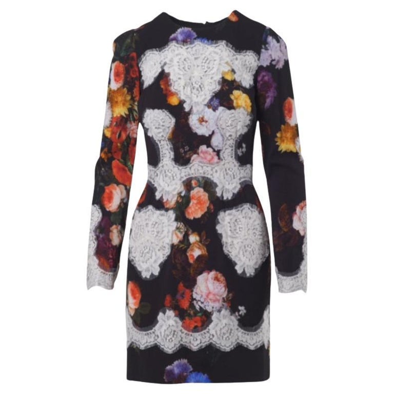 dolce gabbana lace dress sale Dolce & Gabbana White Floral Lace Dress
