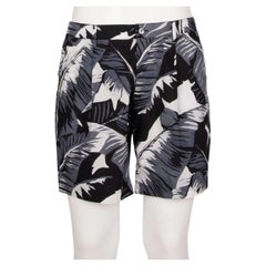 Dolce & Gabbana Floral Printed Beachwear Swim Board Shorts Blue White 4 / M