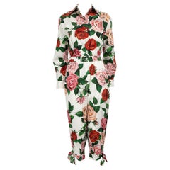 Dolce & Gabbana Floral Printed Jumpsuit Size XXS
