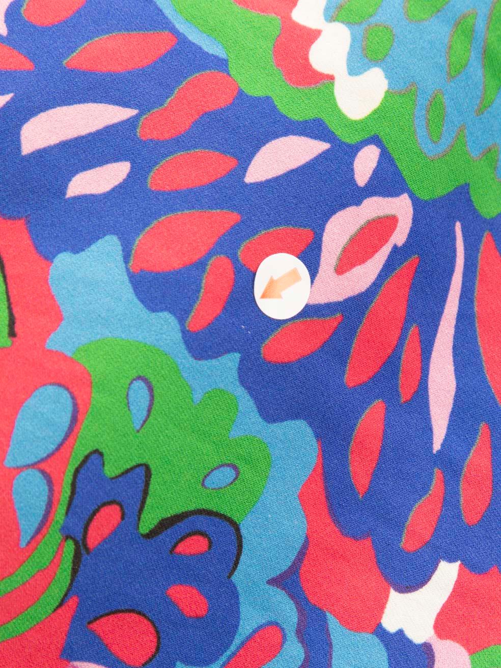 Dolce & Gabbana - Ensemble chemisier et pantalon en soie à fleurs Taille XXL en vente 3