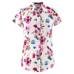 Dolce & Gabbana Floral Silk Shirt