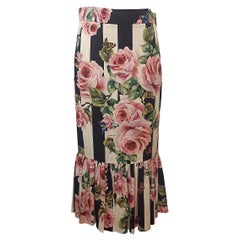 Dolce & Gabbana Floral Skirt IT 40