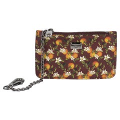 Used Dolce & Gabbana Flower Coin Wallet/Keychain