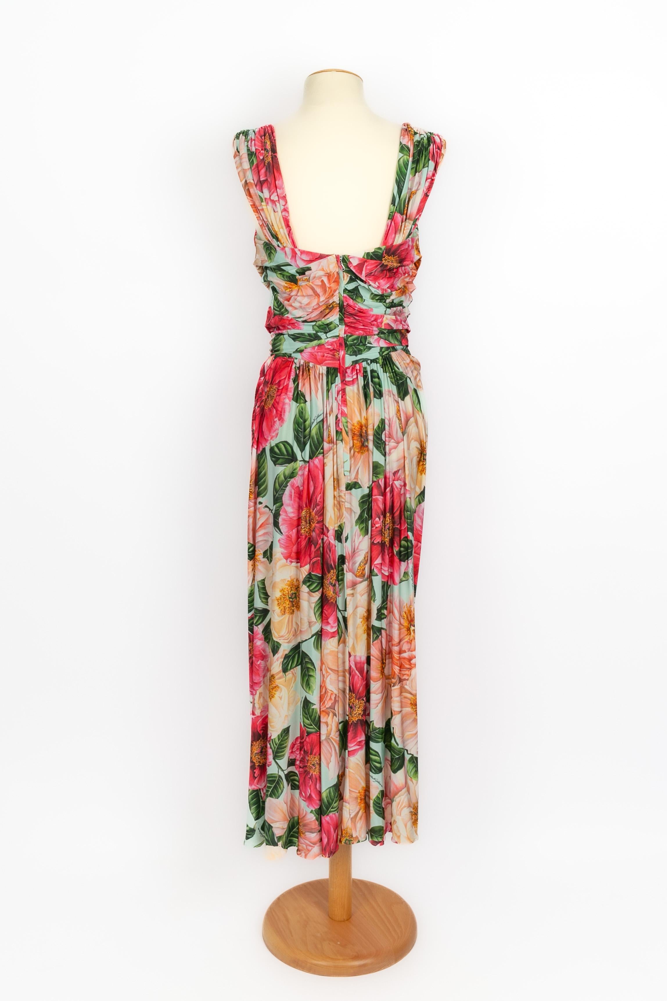 Robe à fleurs Dolce & Gabbana Pour femmes en vente