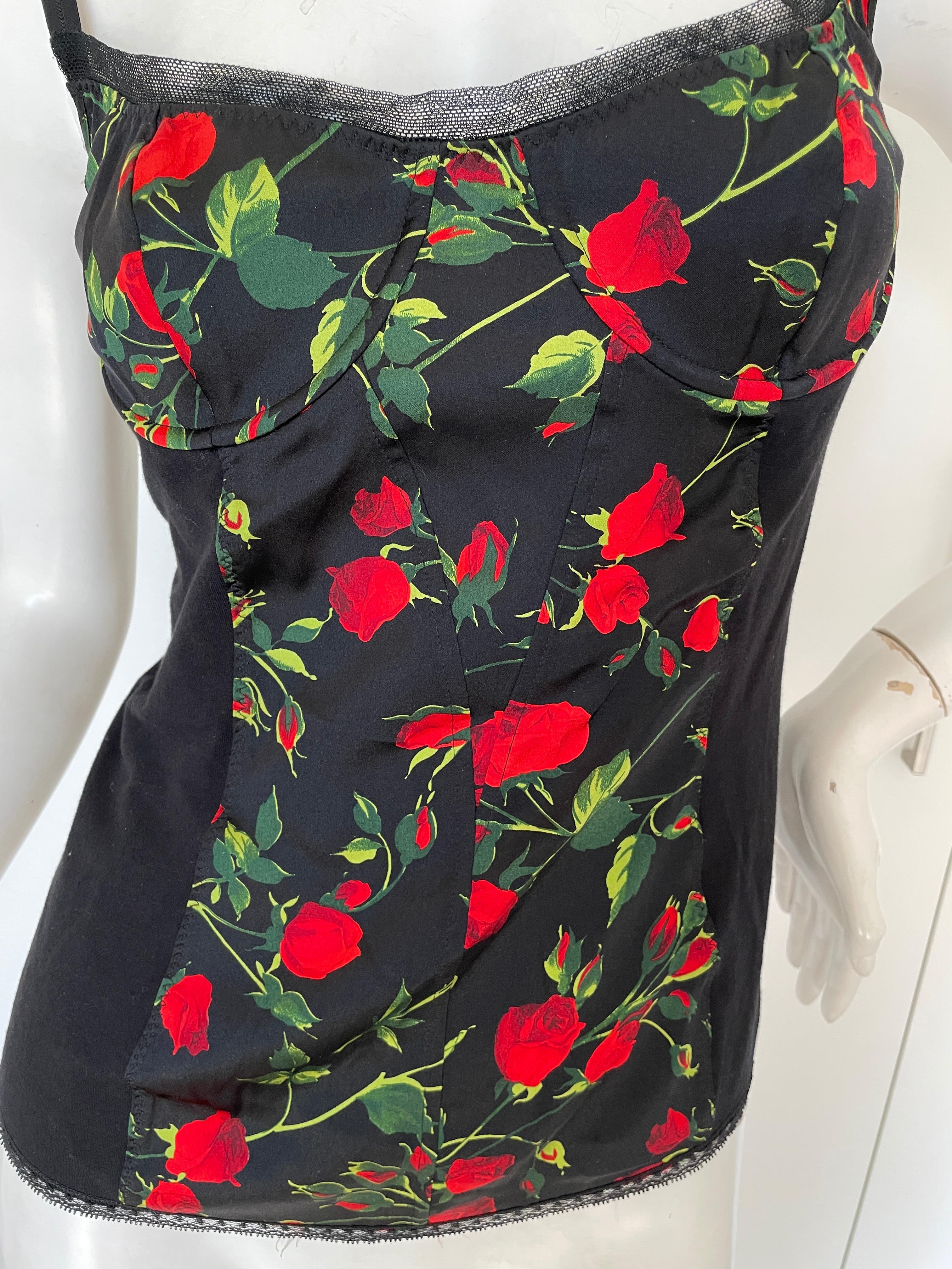 Dolce & Gabbana für D&G Vintage Leinenkorsett-Oberteil 1