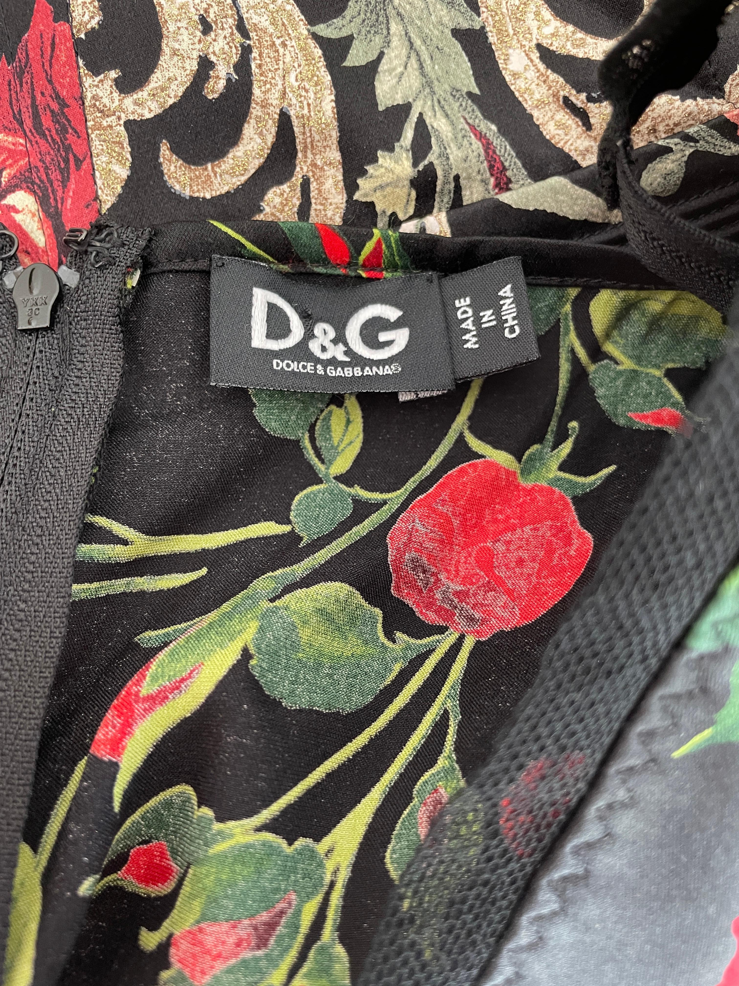 Dolce & Gabbana für D&G Vintage Leinenkorsett-Oberteil 4