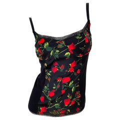 Dolce & Gabbana für D&G Vintage Leinenkorsett-Oberteil