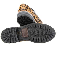 Dolce & Gabbana - Fur Shoes BAGHERIA Leopard Black EUR 41