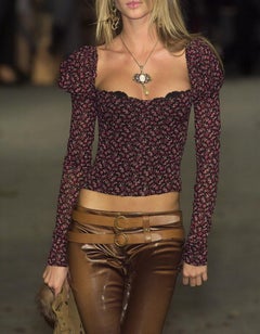 Dolce & Gabbana FW 2001 long sleeve Bustier