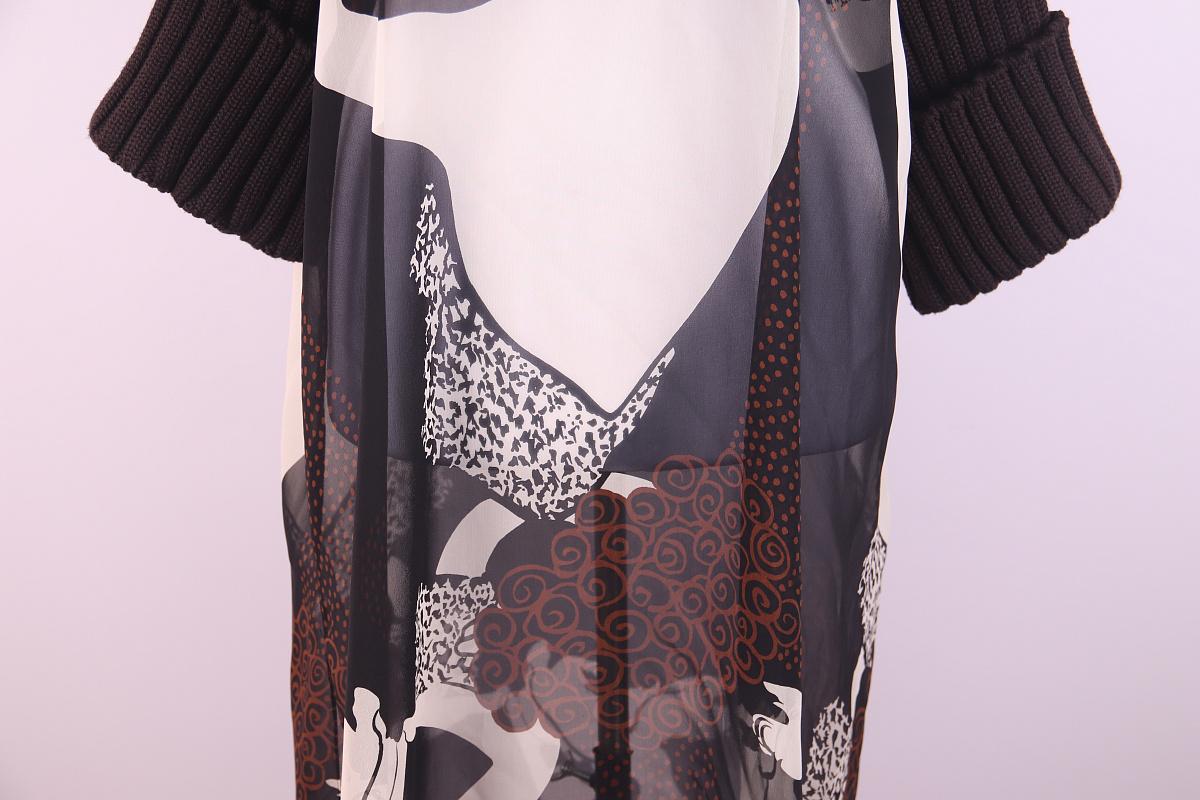 Dolce & Gabbana  FW 2002 2003  silk transparent dress / tunic Runway rare For Sale 6