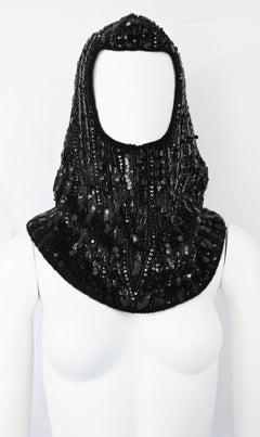 Dolce Gabbana FW 2014 Sequin Balaclava Hood