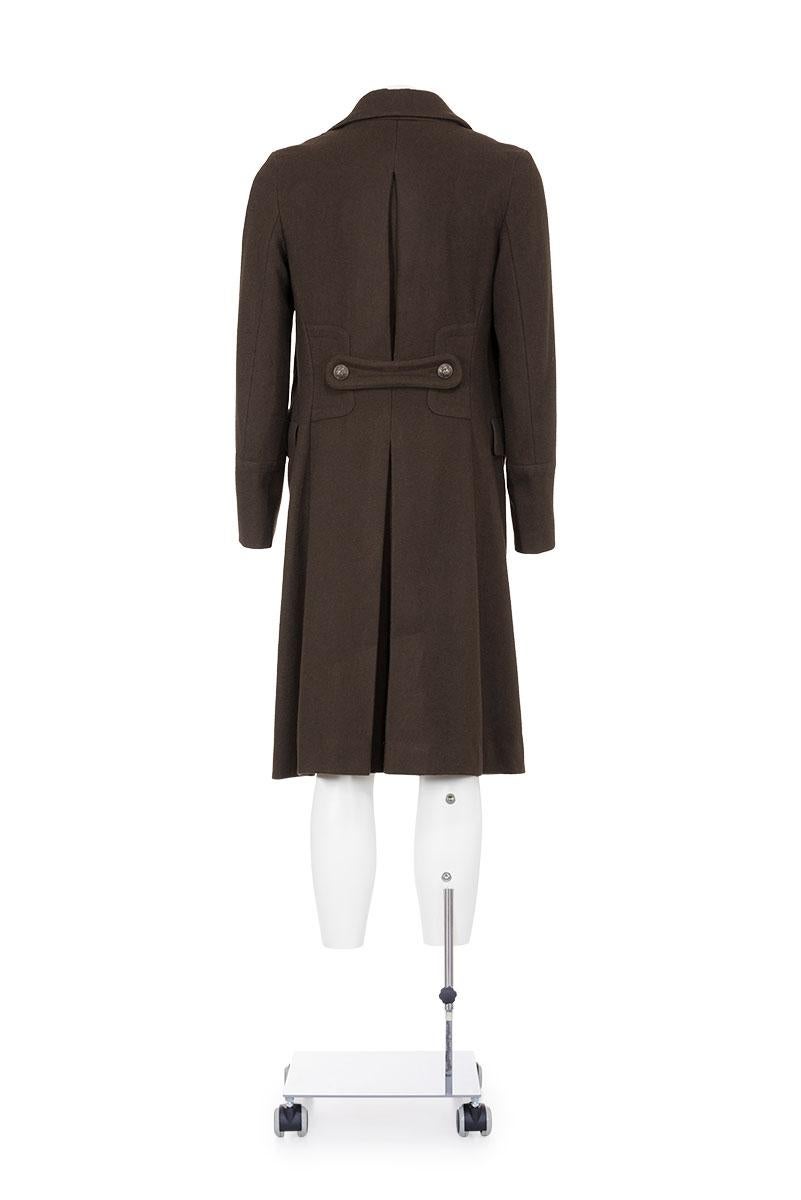 DOLCE & GABBANA FW 91 Rare and Iconic Military Coat In Excellent Condition For Sale In Milano, MILANO