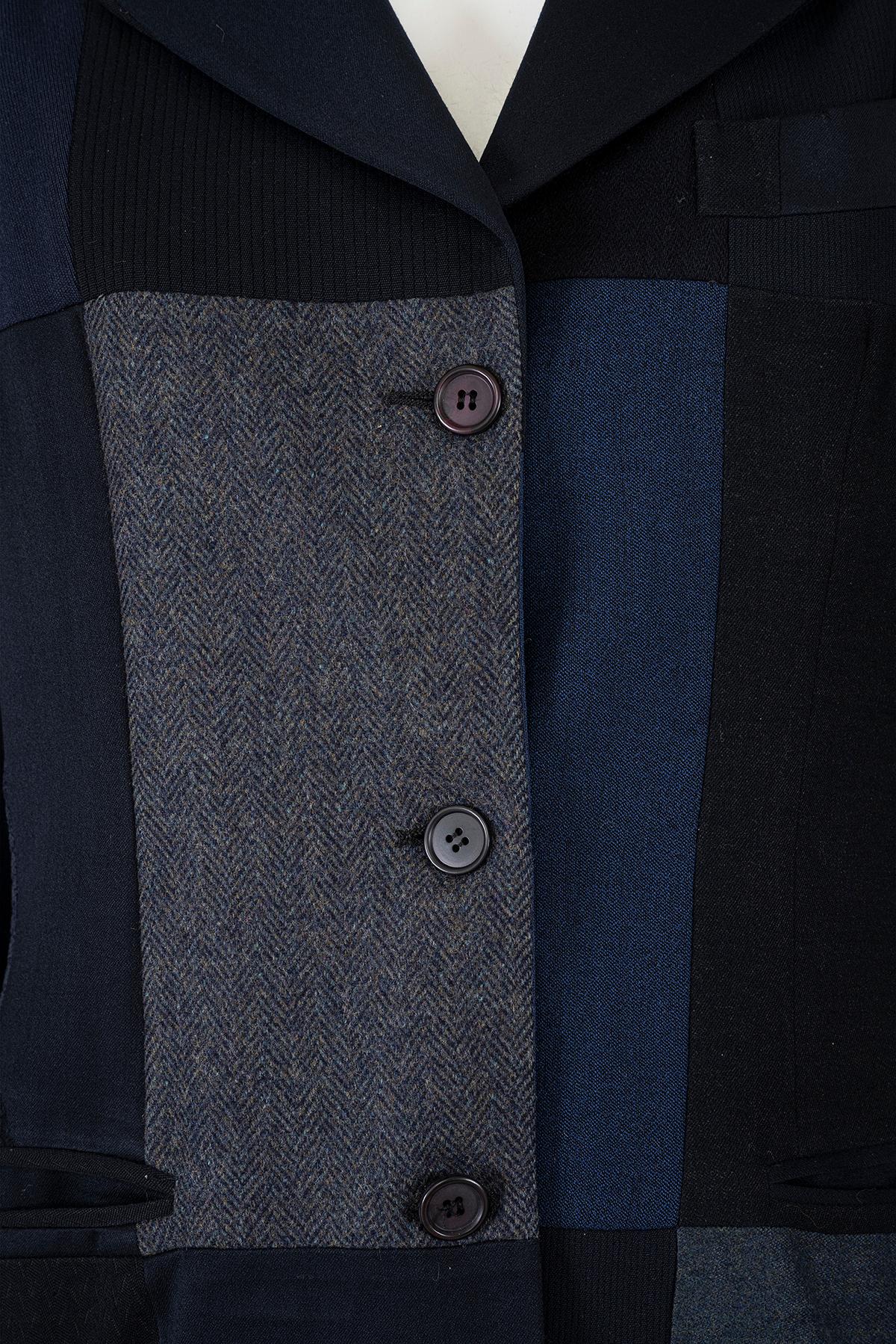 DOLCE & GABBANA FW 92 Iconic Patchwork Blazer For Sale 1