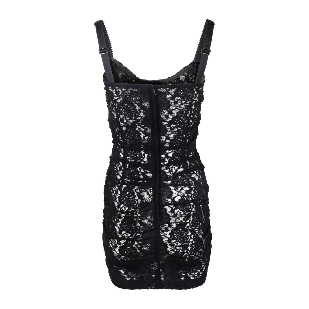 Black Dolce & Gabbana FW18 Lace Dress