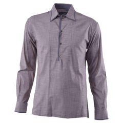 Dolce 
Gabbana - Polo in Georgette Marrone 40/15.75