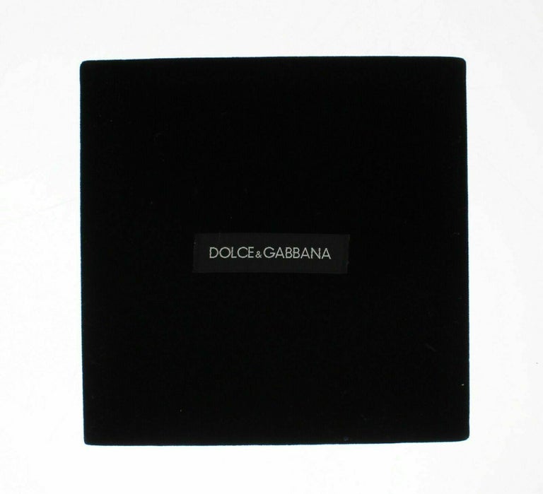 Dolce and Gabbana Gold Black Brass Crystal Cross Clip-on Drop Earrings  Flower at 1stDibs