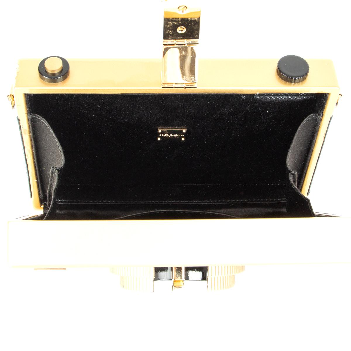 dolce gabbana bag gold