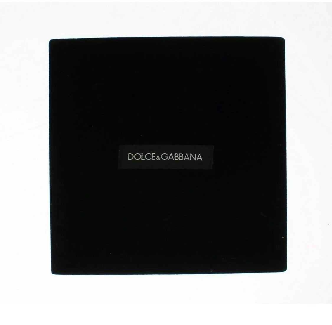 Dolce & Gabbana gold cross motive clip-on dangling earrings  3