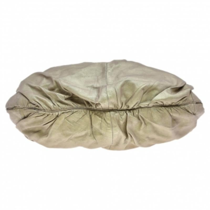 Brown Dolce & Gabbana Gold Leather Miss Night And Day Hobo