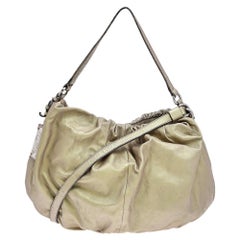 Dolce & Gabbana Hobo de piel dorada Miss Night And Day