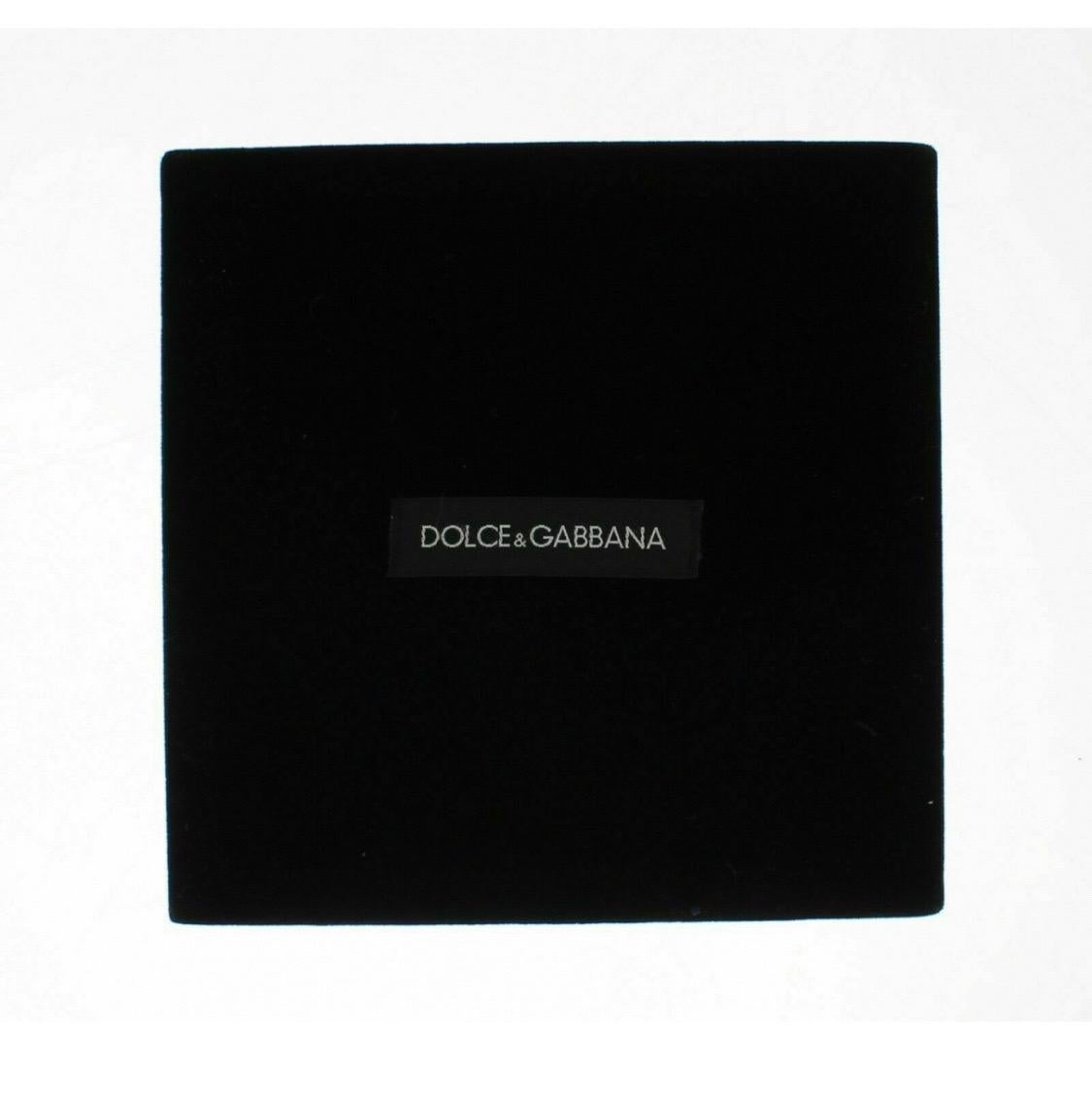 Dolce & Gabbana Gold Metal Bras Hoop Earrings With Wooden Clip On DG Logo 4