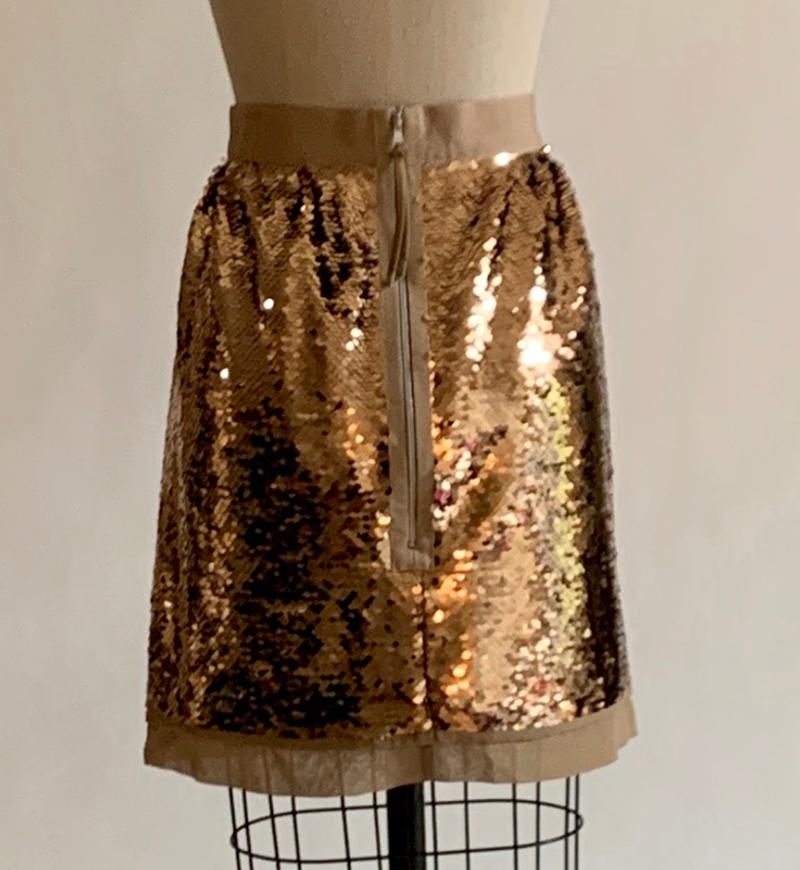 dolce and gabbana sequin skirt