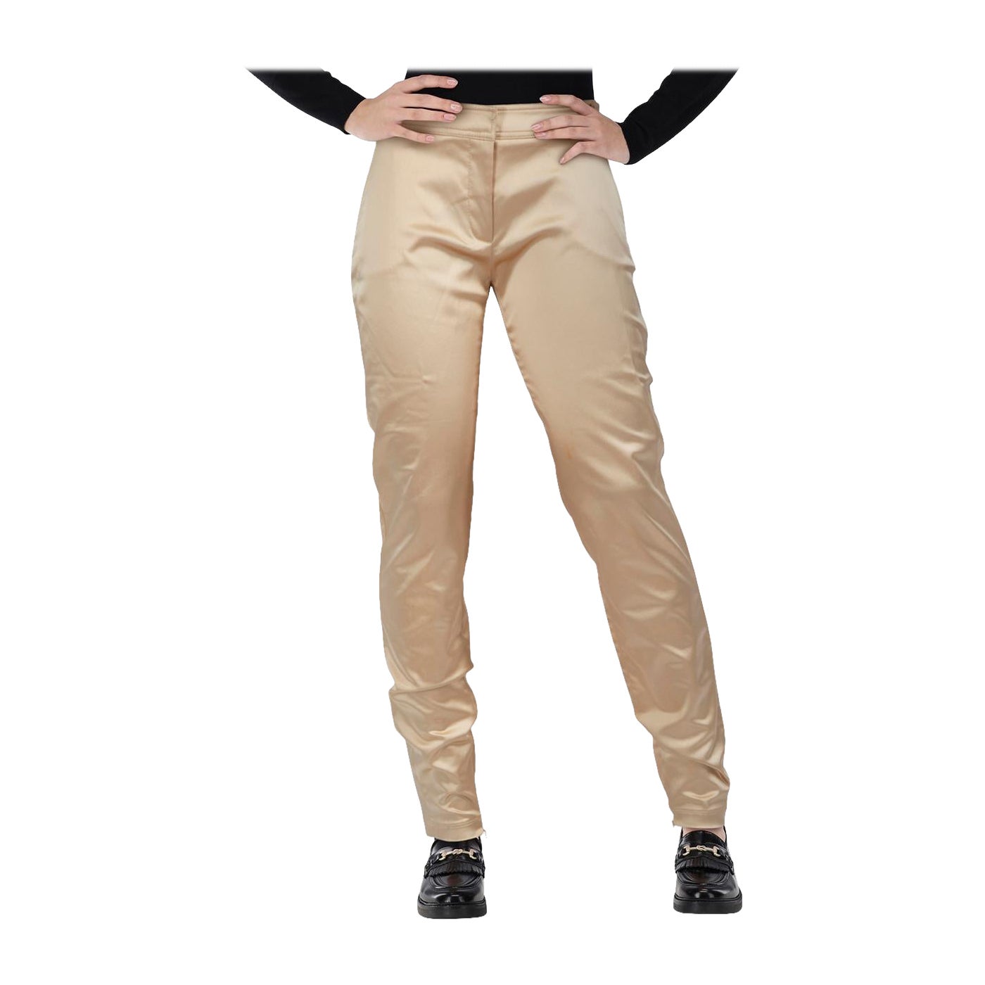 Dolce 
Gabbana Gold Slim Fit Hose Größe M im Angebot