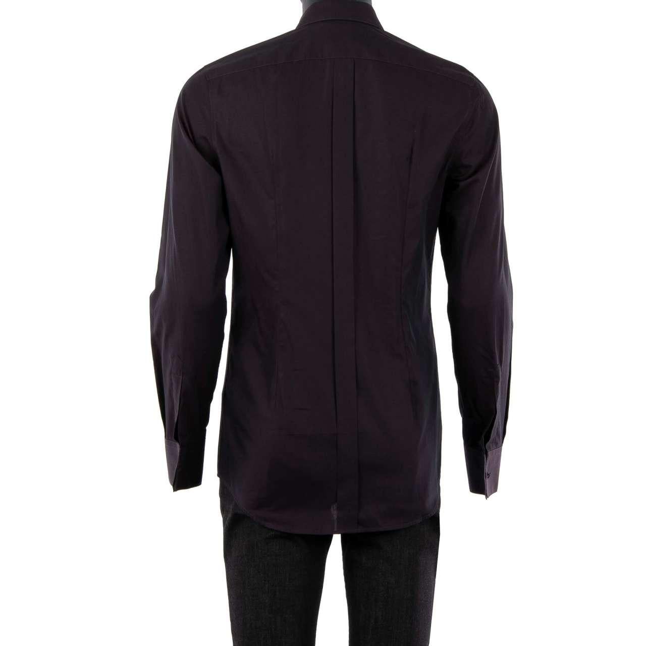 T-shirt Habillé Homme Dolce & Gabbana - Multicolore (gris/brun/bleu/rouge/noir) - Taille US 15-16,5 - Neuf Avec étiquettes