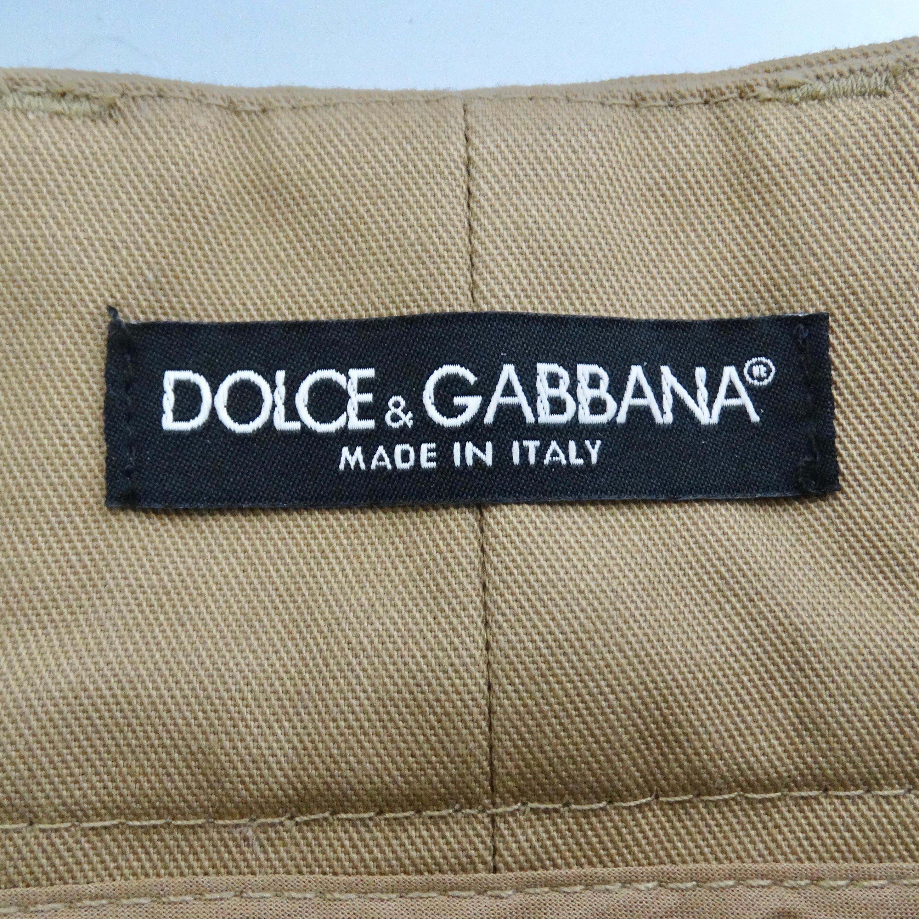 Dolce & Gabbana Graffiti Print Pleated Skirt For Sale 6