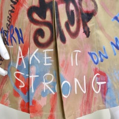 Dolce & Gabbana Graffiti Print Pleated Skirt