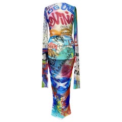 Dolce & Gabbana graffiti tulle Dress
