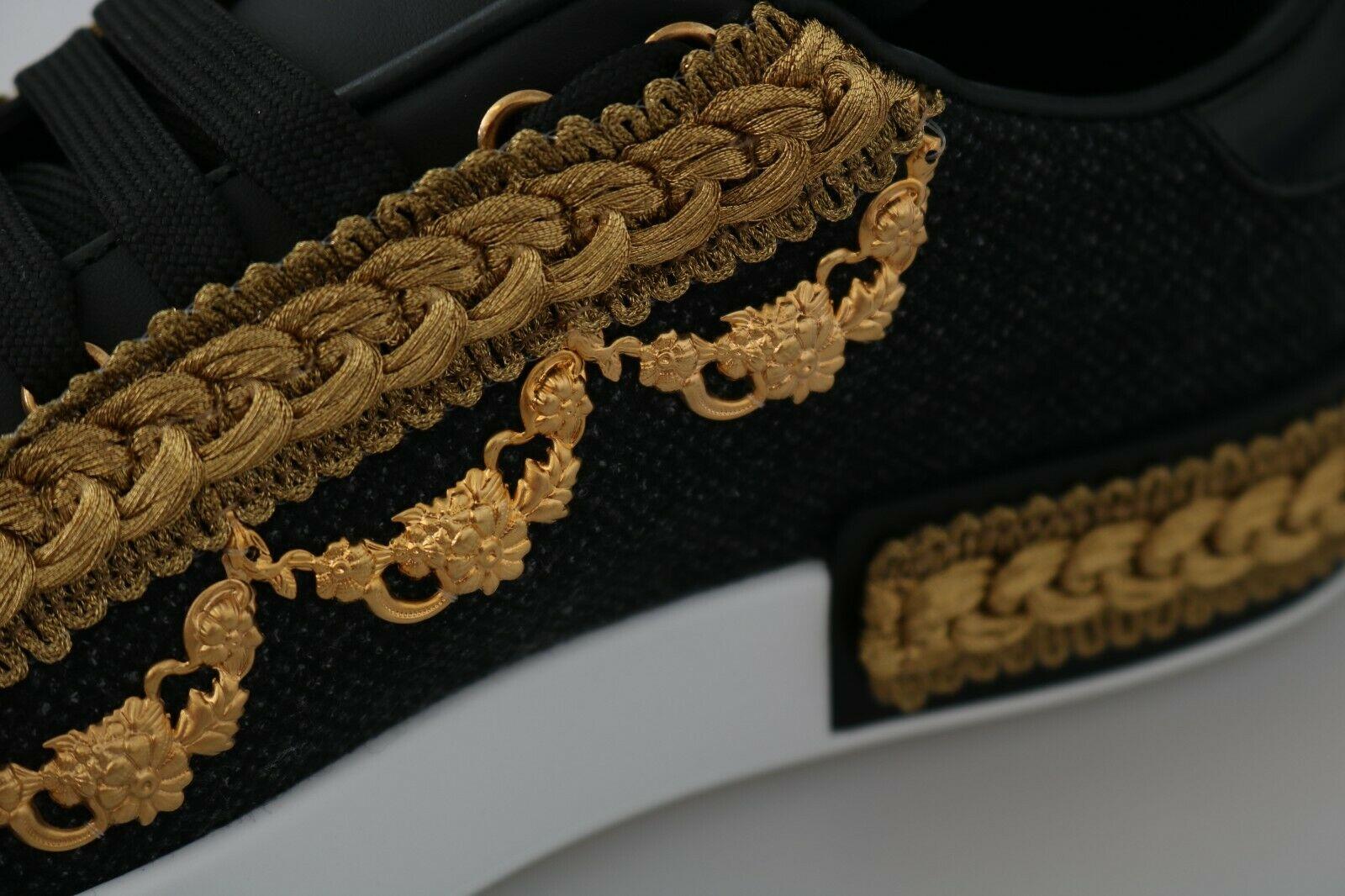 black gold trainers