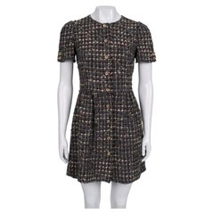 Dolce & Gabbana Gray Tweed Dress - Size40/ S