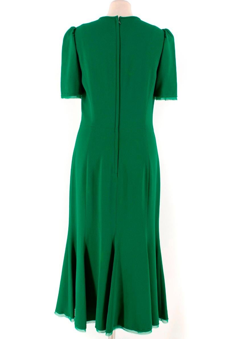 dolce & gabbana cady midi dress
