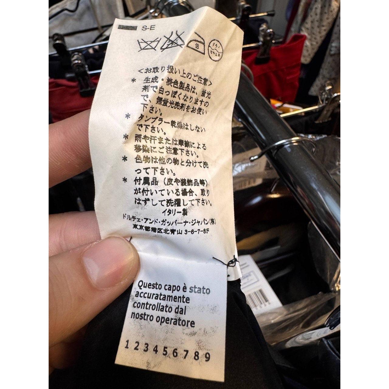 De las mujeres Dolce & Gabbana Falda de seda de encaje drapeada verde - Talla 38/ XS en venta