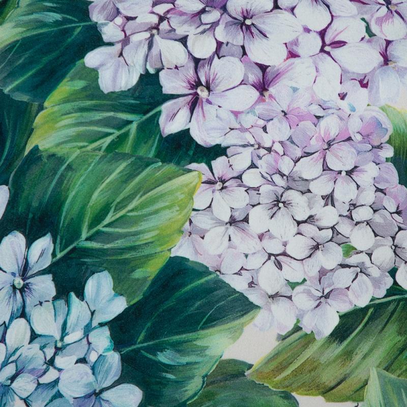 hydrangea print dress