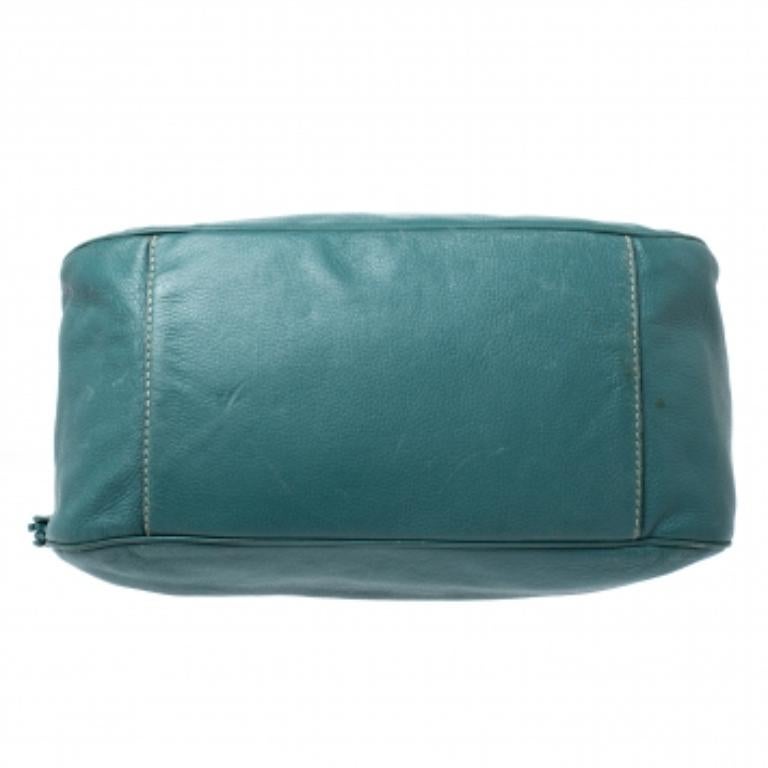 Dolce & Gabbana: borsa in pelle verde Miss Charlotte in vendita 1