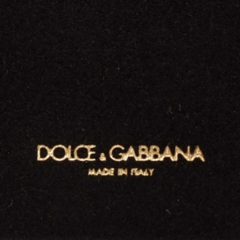 Dolce & Gabbana Grünes Leder mit Eidechsenprägung und Kristallverzierung  iPhone 6 Tasche im Angebot 4