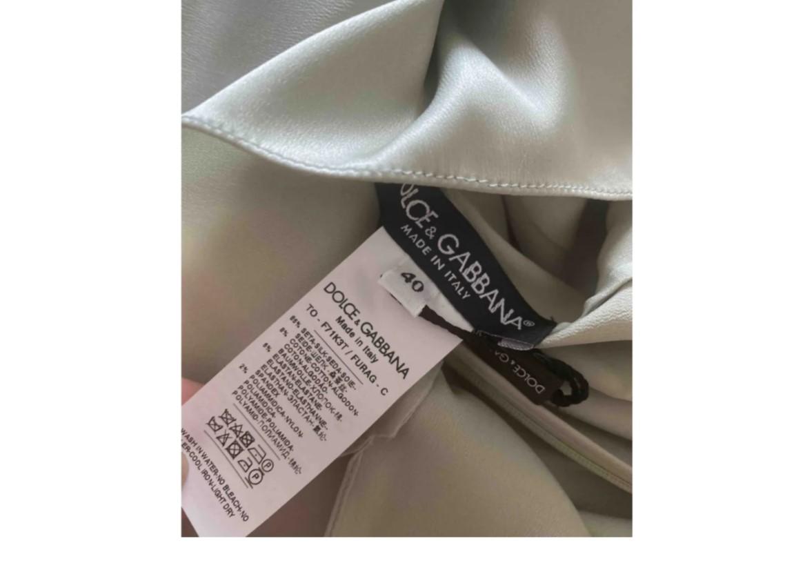 Dolce & Gabbana Greene & Greene Top in pizzo nero con logo DG In condizioni Nuovo in vendita a WELWYN, GB