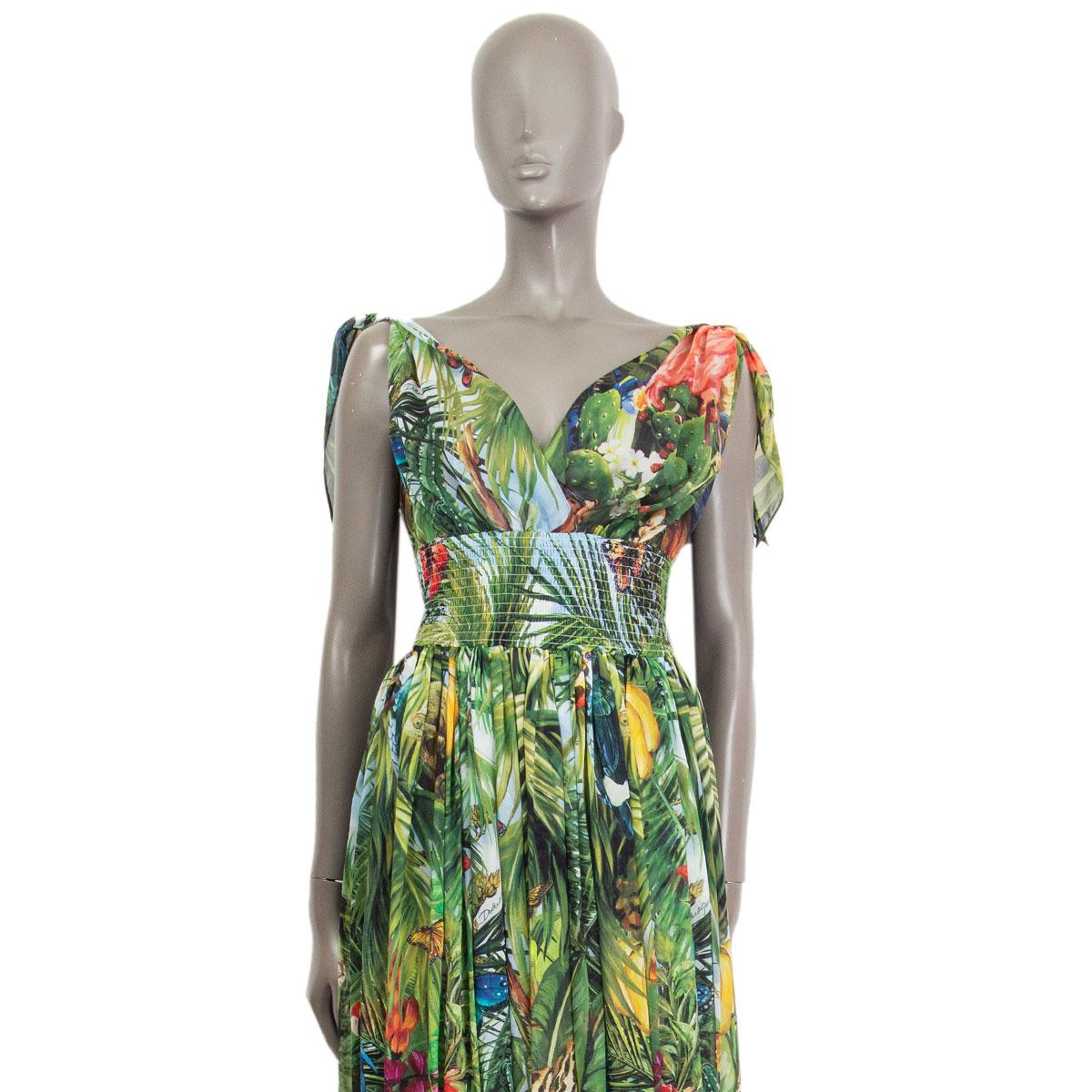 dolce and gabbana jungle dress
