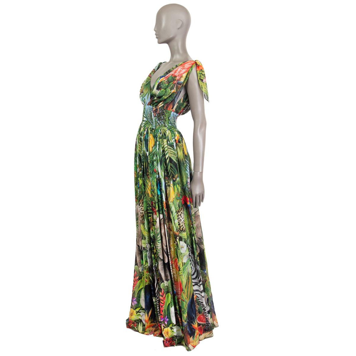 dolce gabbana jungle dress