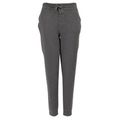 Dolce 
Gabbana Grey Cashmere Sweatpants Size XL