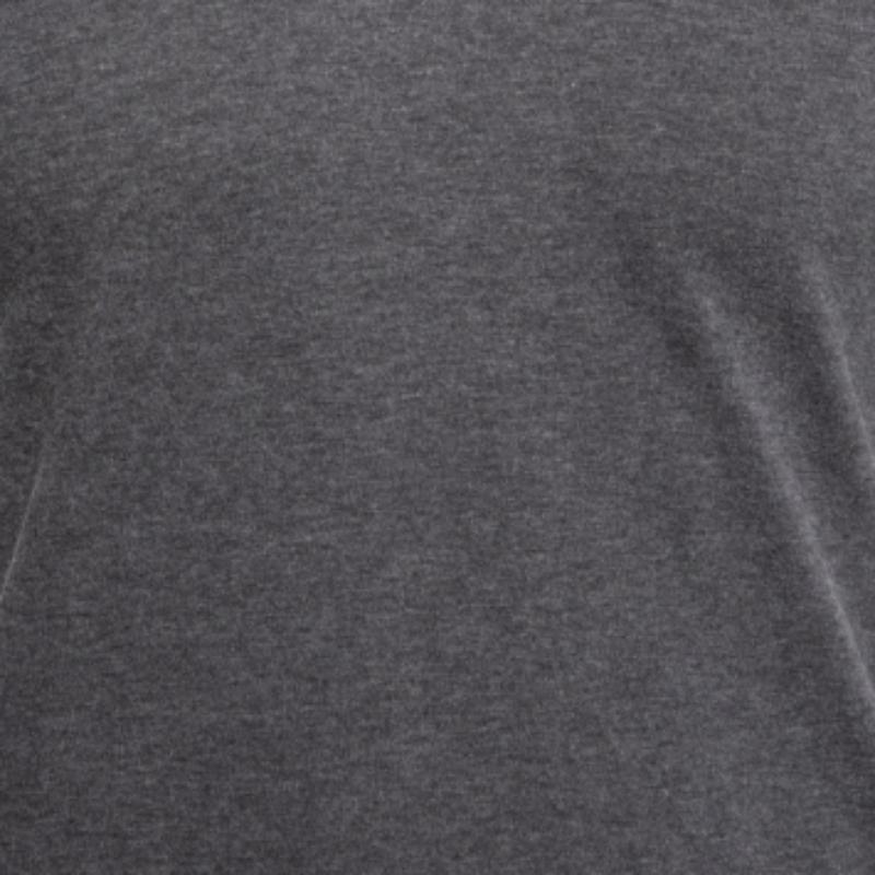 Uomo Dolce & Gabbana - Maglietta a manica corta in cotone grigio con scollo a V S.I.I.S. in vendita
