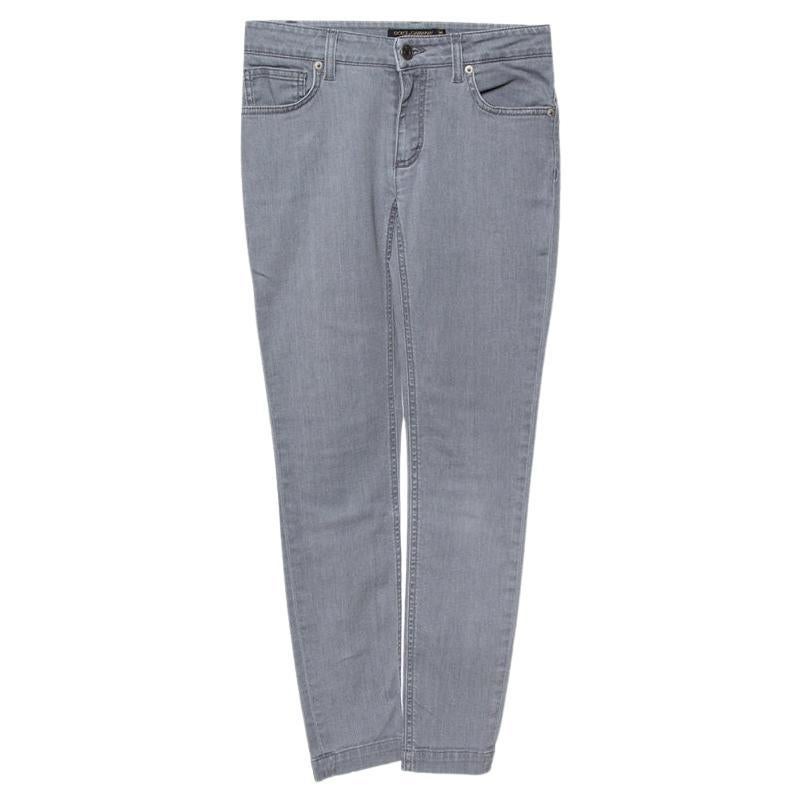 Dolce & Gabbana Grey Denim Kate Slim Fit Jeans XS