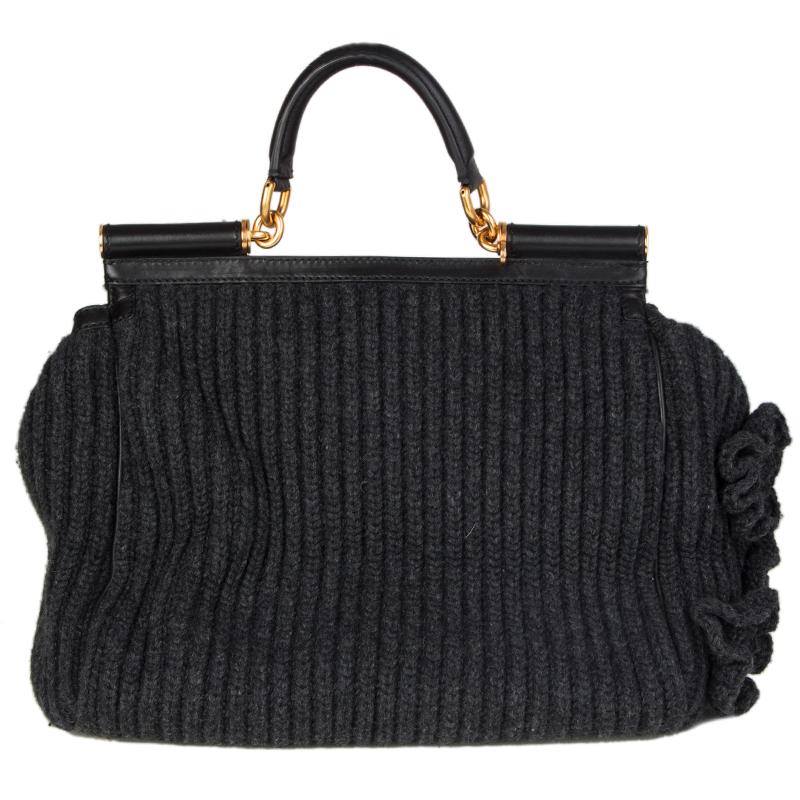 dolce and gabbana knit bag