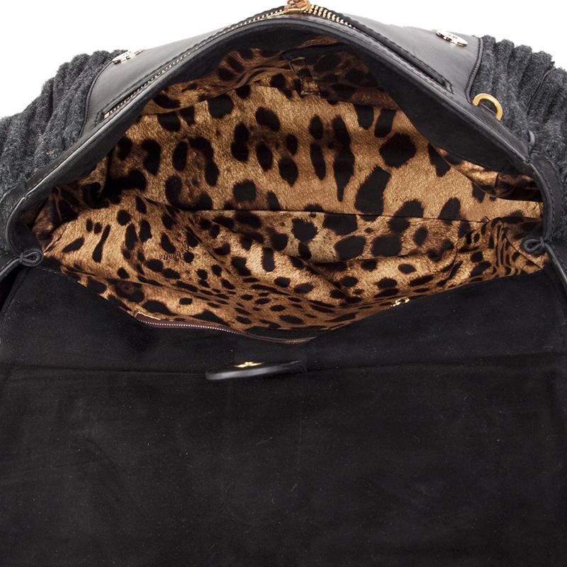 dolce and gabbana grey bag