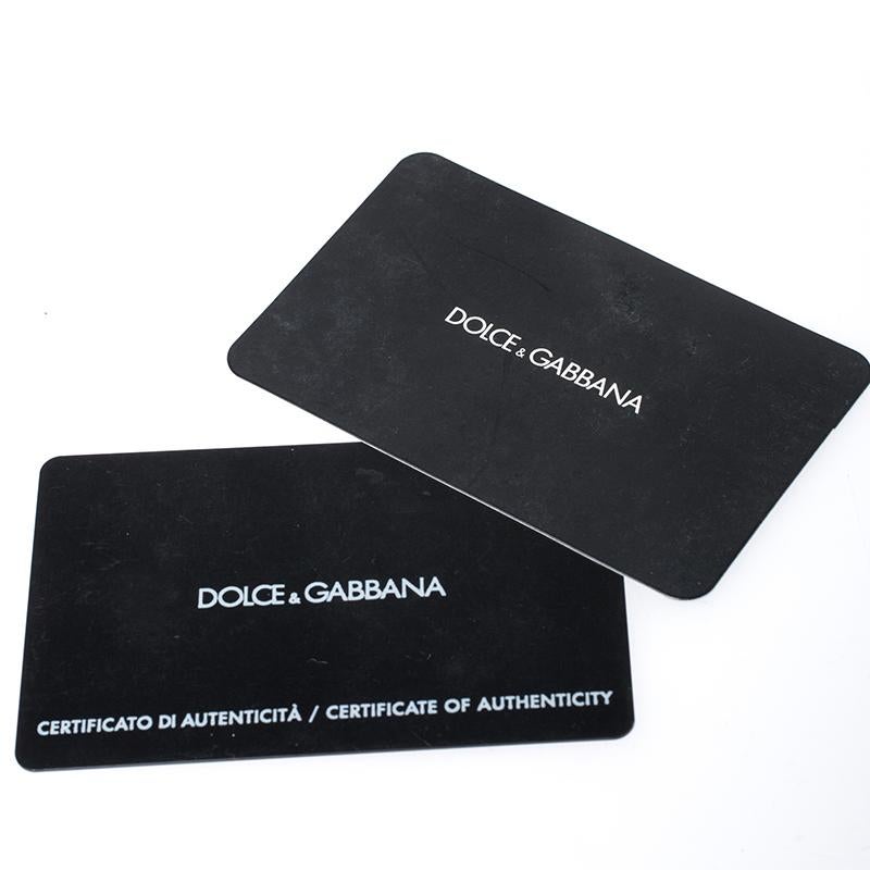 Dolce & Gabbana - Borsa in pelle grigia Miss Rouche 5