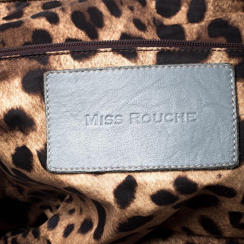 Dolce & Gabbana - Borsa in pelle grigia Miss Rouche 3
